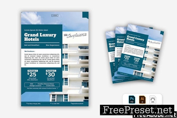 Hotel Flyer FK7DZ98