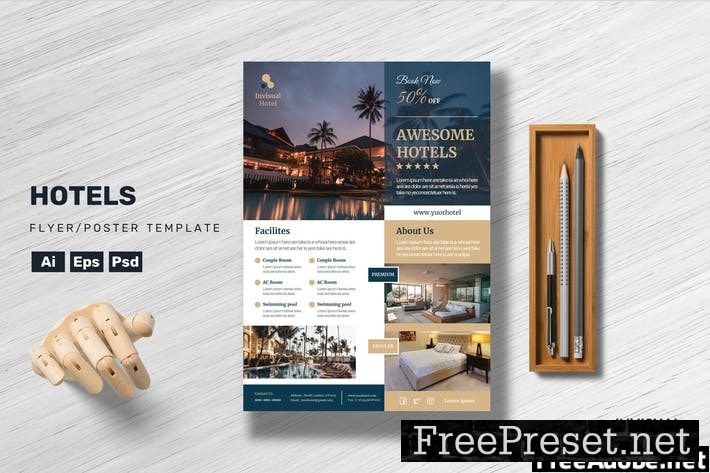 Hotel - Flyer Template 8GWNYDL