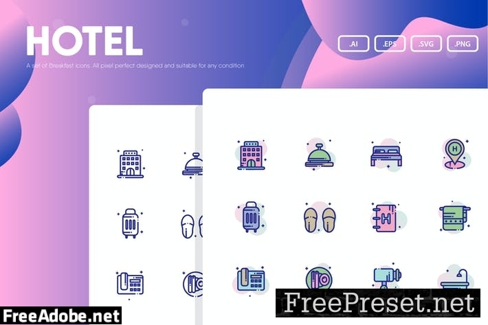 Hotel Icon Pack VUCPFKX