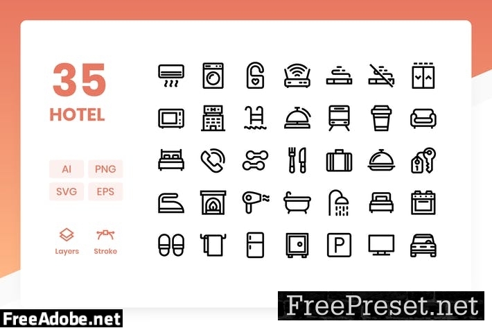 Hotel - Icons Pack UTL8WVN