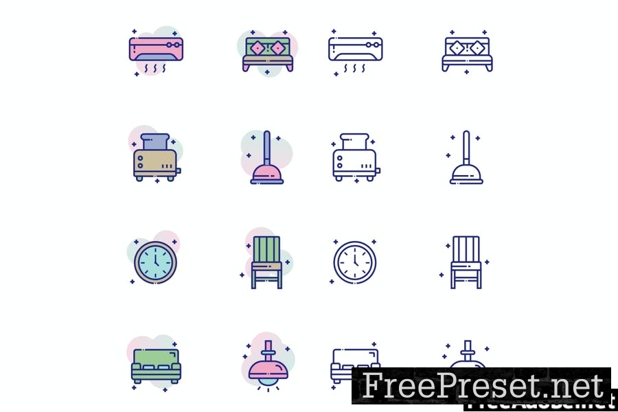 Household Icon Pack 9KVVRBA