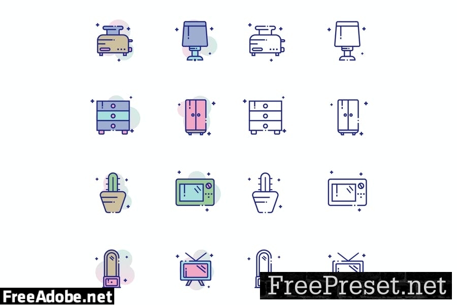 Household Icon Pack MVAALAY