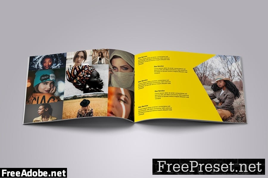 HQ - A4 Brochure Template 5CS74U2