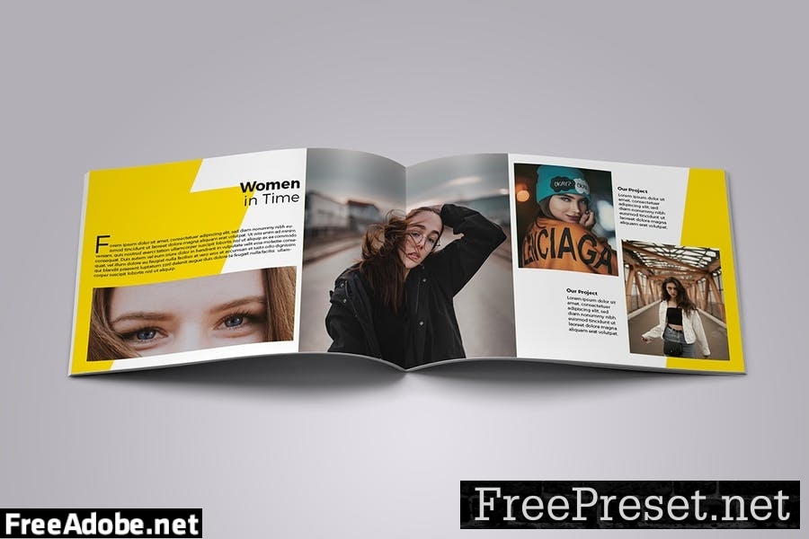 HQ - A4 Brochure Template 5CS74U2