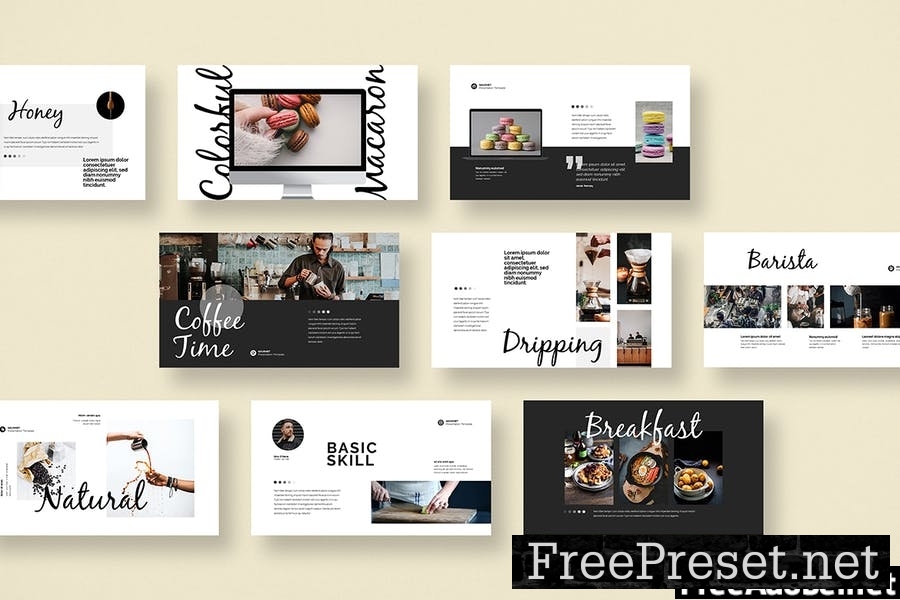 HQ - Gourmet Presentation Template