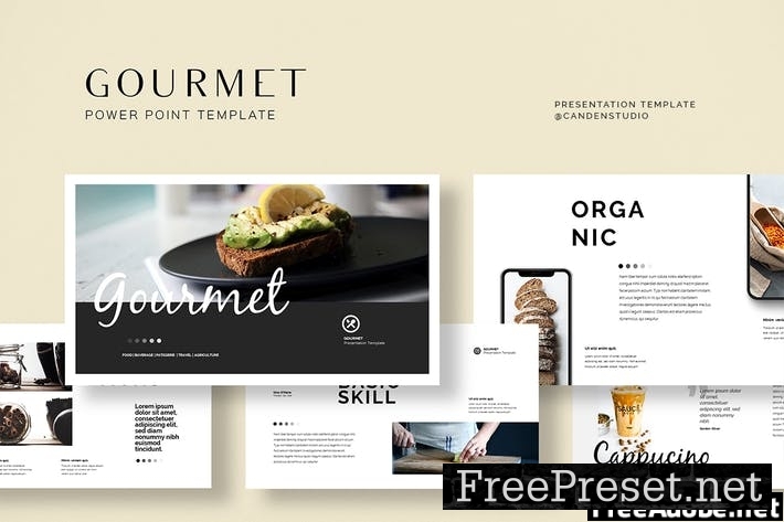 HQ - Gourmet Presentation Template ZSPXS4Y