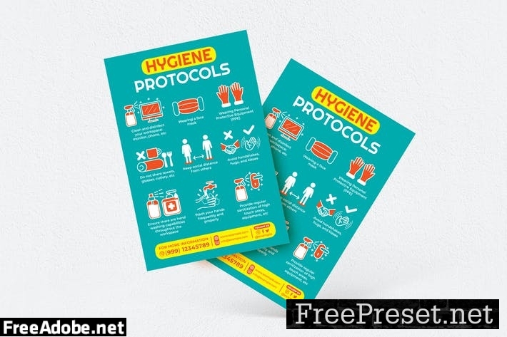 Hygiene Protocols Flyer LJ56K4C