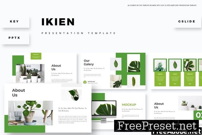 Ikien - Presentation Template 3DFBGEX