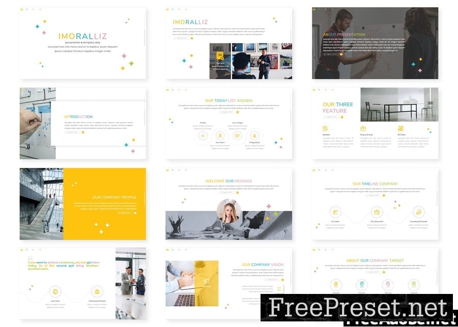 Imoralliz - Multipurpose Powerpoint Template