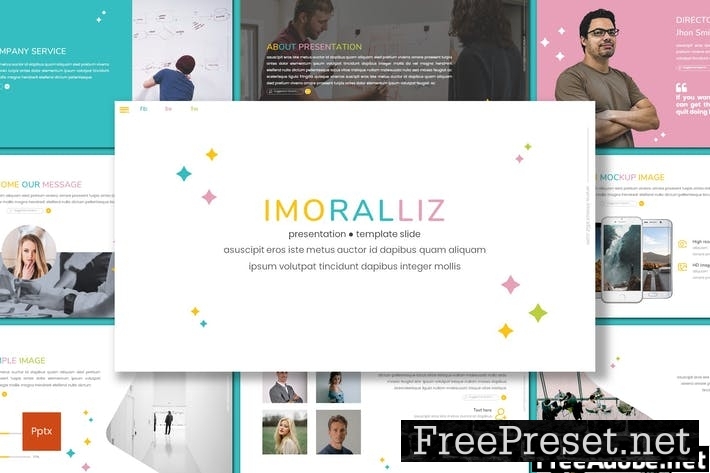 Imoralliz - Multipurpose Powerpoint Template C337JMX