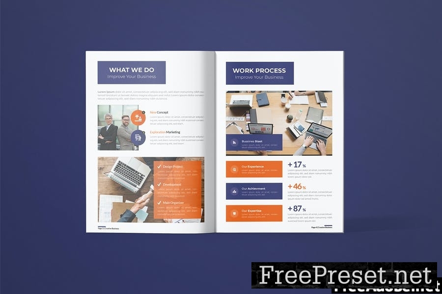 Improve Project - Brochure Template