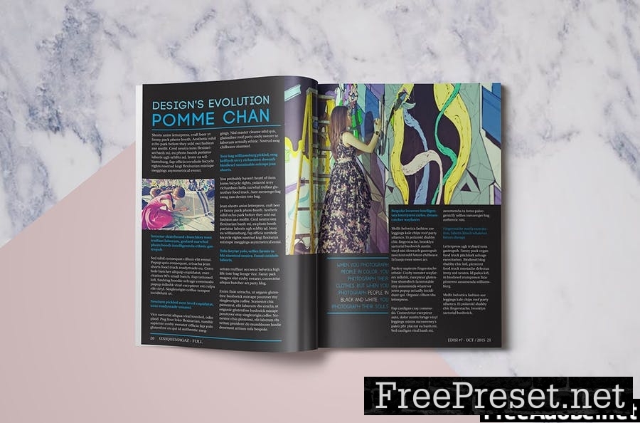 InDesign Magazine Template