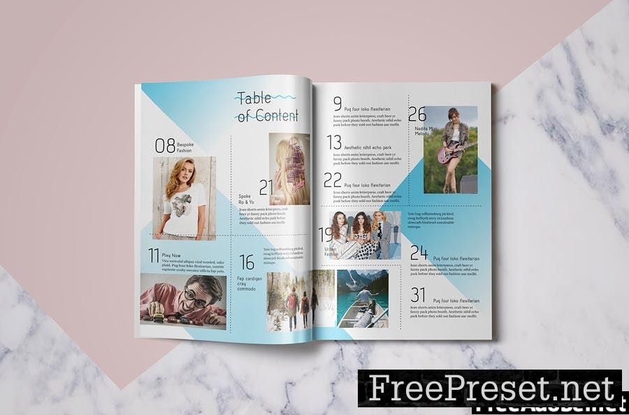 InDesign Magazine Template