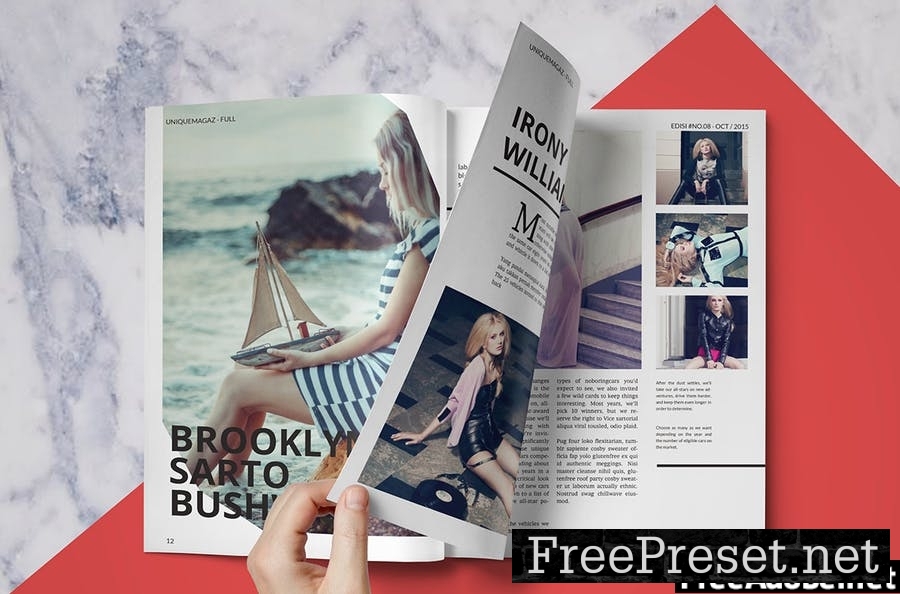 InDesign Magazine Template