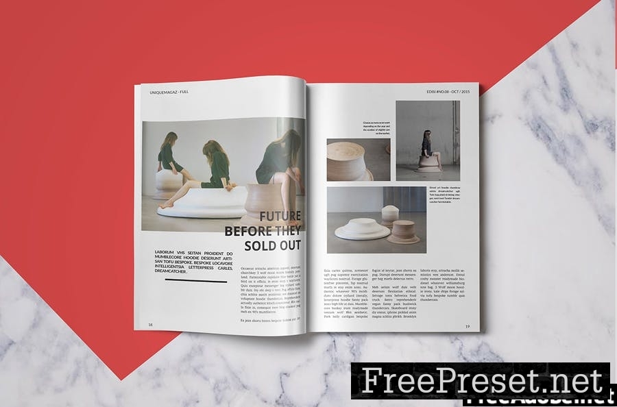 InDesign Magazine Template