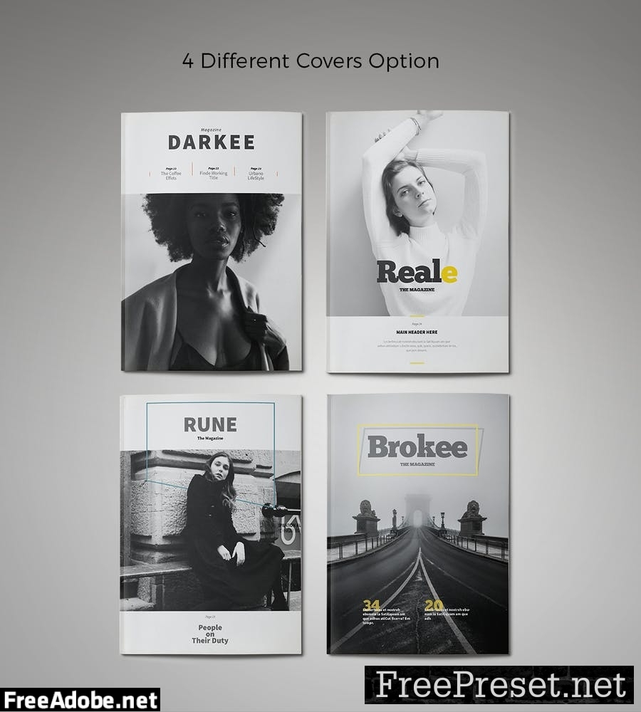 InDesign Magazine Template