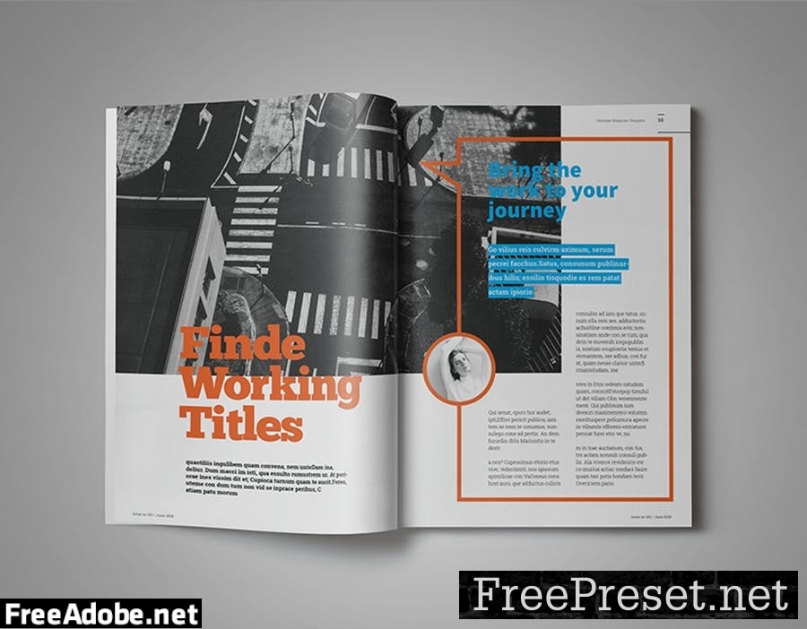 InDesign Magazine Template