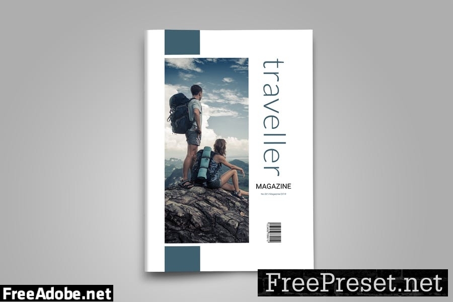 Indesign Magazine Template RAUNJL