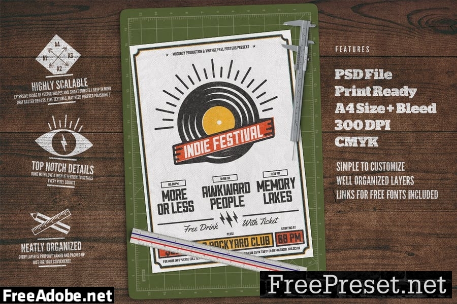 Indie Fest Poster V03