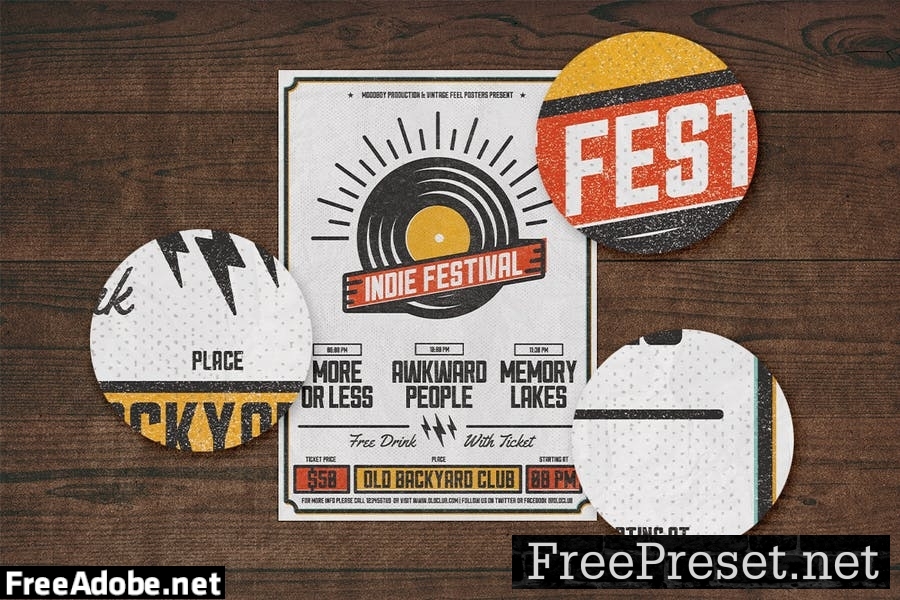 Indie Fest Poster V03