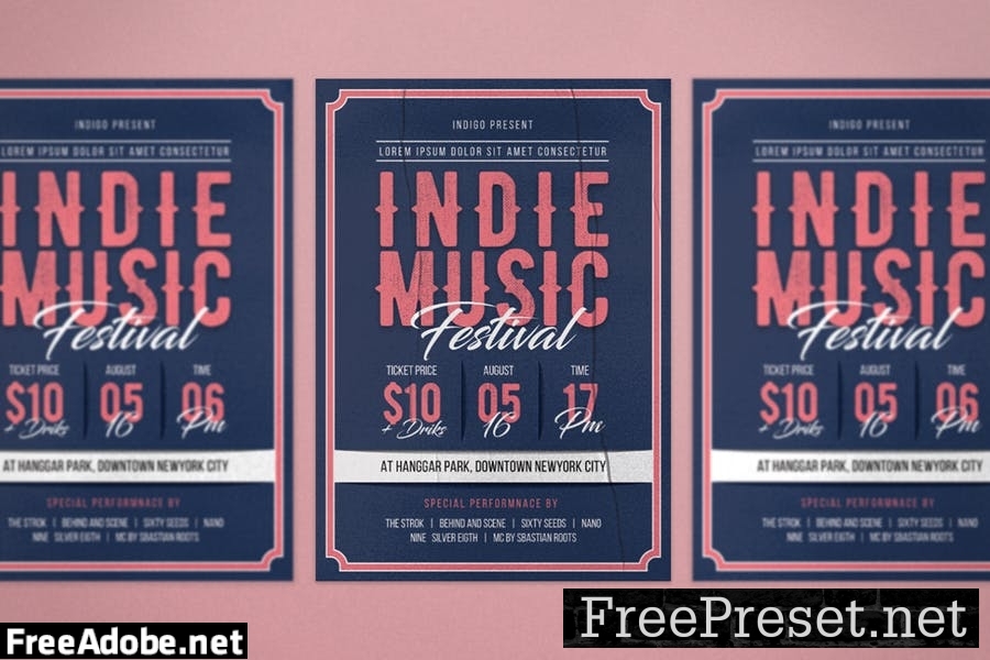 Indie Music Flyer