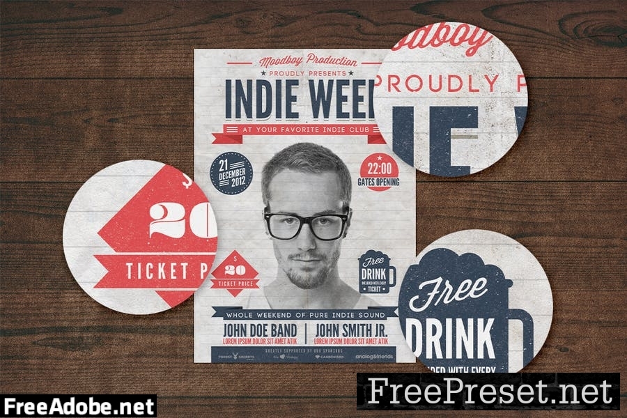 Indie Week Poster 2E53LD