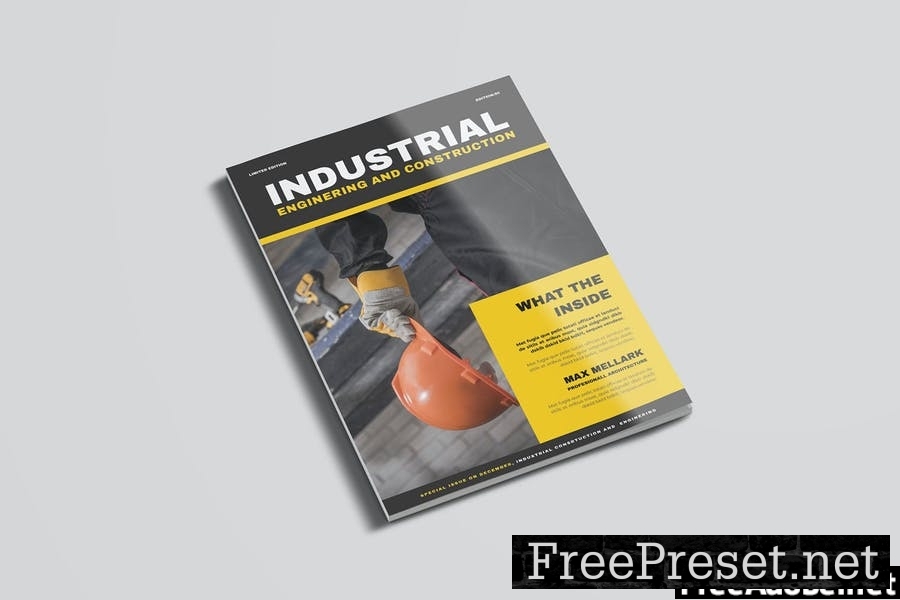 Industrial Magz | Magazine Temmplate