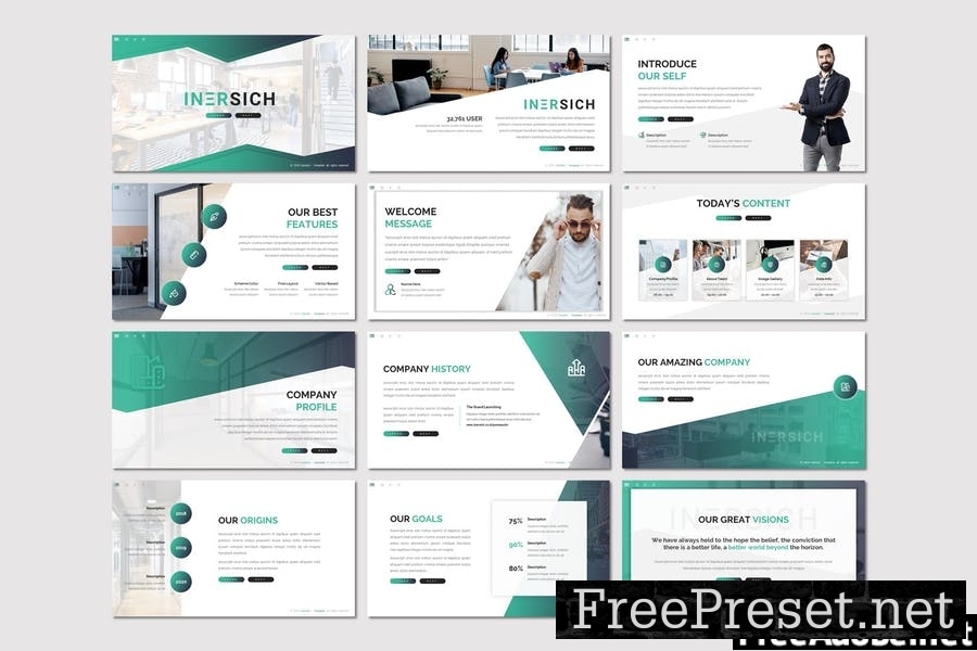 Inersich - Business Powerpoint Template