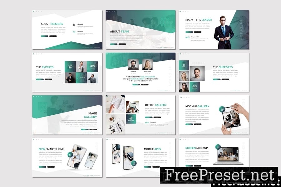 Inersich - Business Powerpoint Template