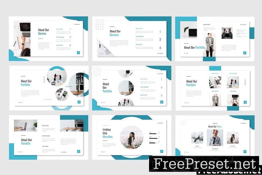 Influence - Influencer Presentation Template