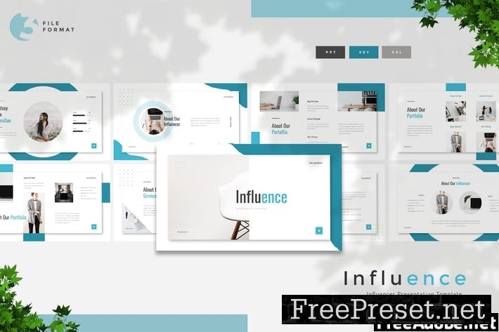 Influence - Influencer Presentation Template TWG9WHL