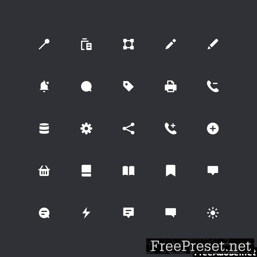 Interface Icons - Solid Style