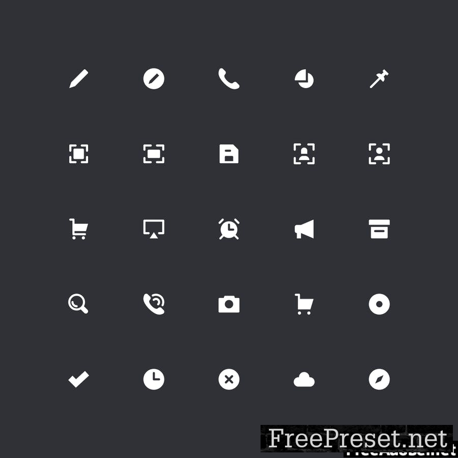 Interface Icons - Solid Style