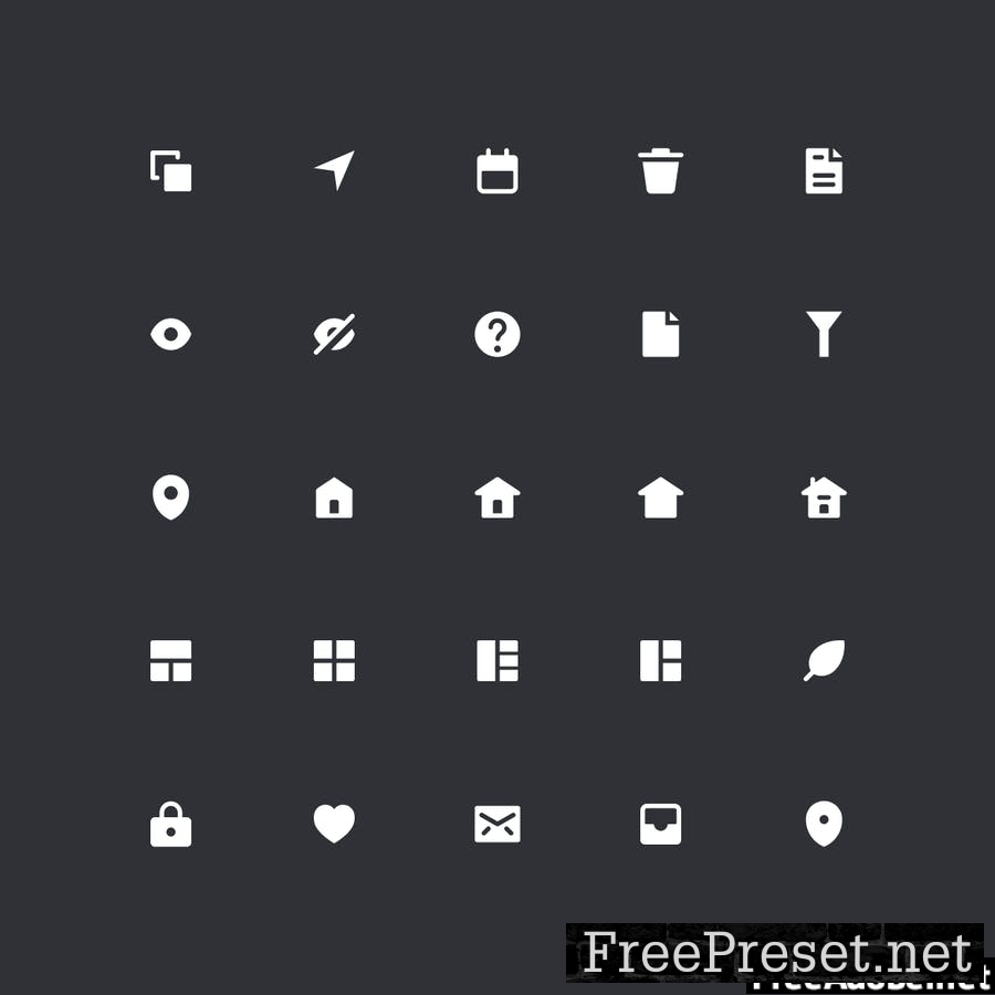 Interface Icons - Solid Style