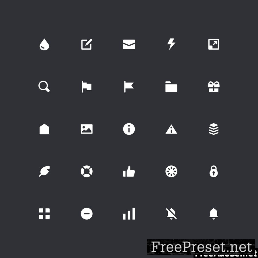 Interface Icons - Solid Style