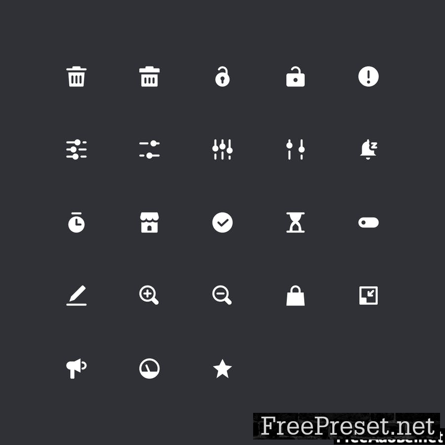 Interface Icons - Solid Style