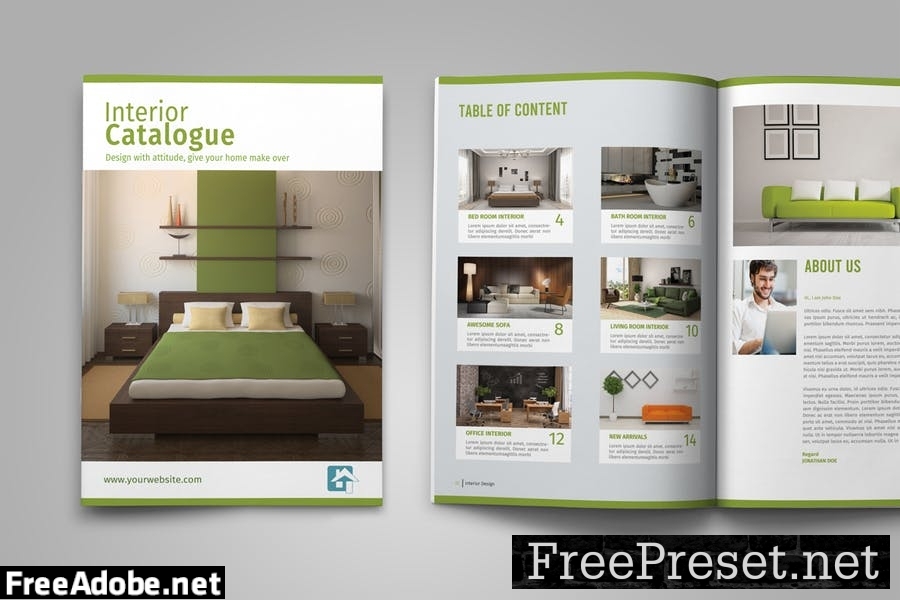 Interior Catalogs Brochure Magazine