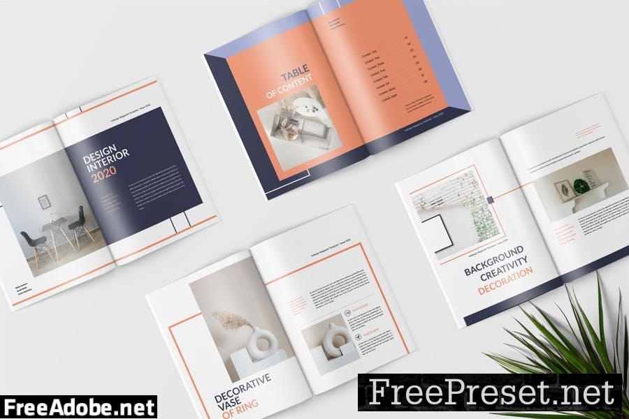 Interior Catalogue Magazine Template