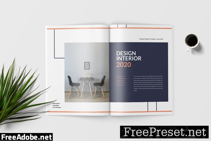 Interior Catalogue Magazine Template