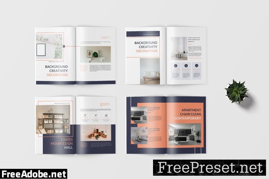 Interior Catalogue Magazine Template