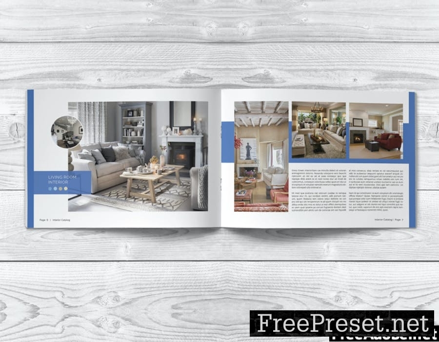 Interior design Brochure / Catalog Template