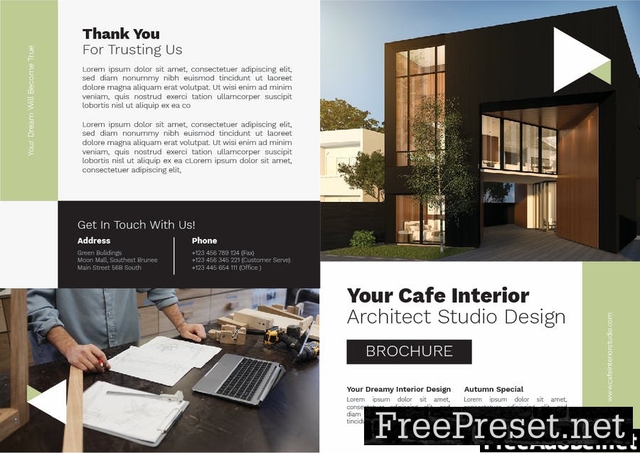 Interior Design Company Brochure AF7TJLB