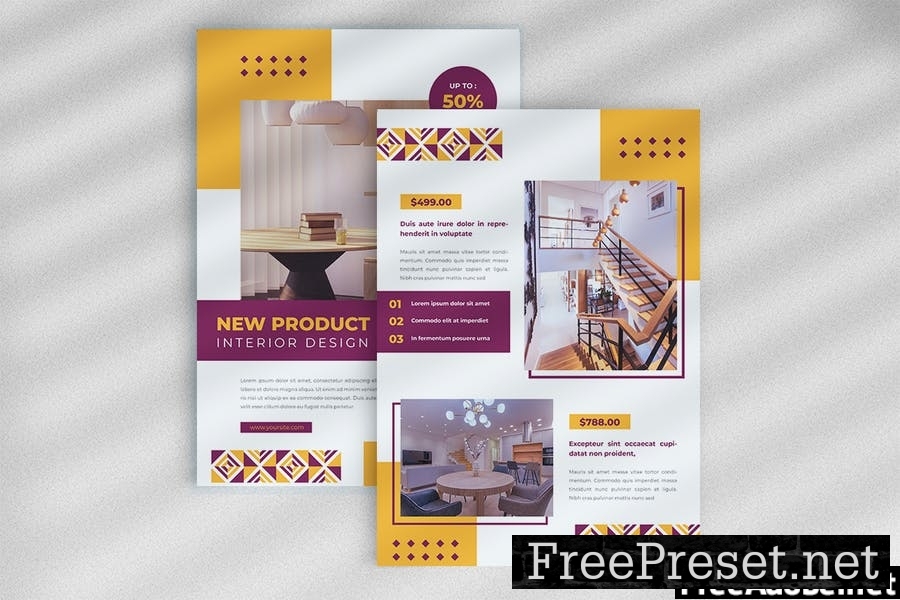 Interior Design Flyer