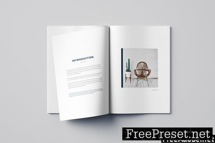 Interior Design Minimal Brochure