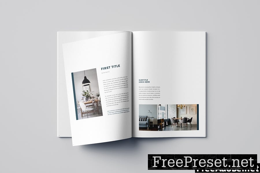 Interior Design Minimal Brochure