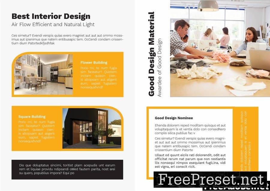 Interior Furniture Brochure