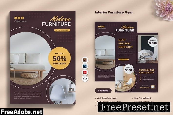 Interior Furniture Flyer 7LWPFAC