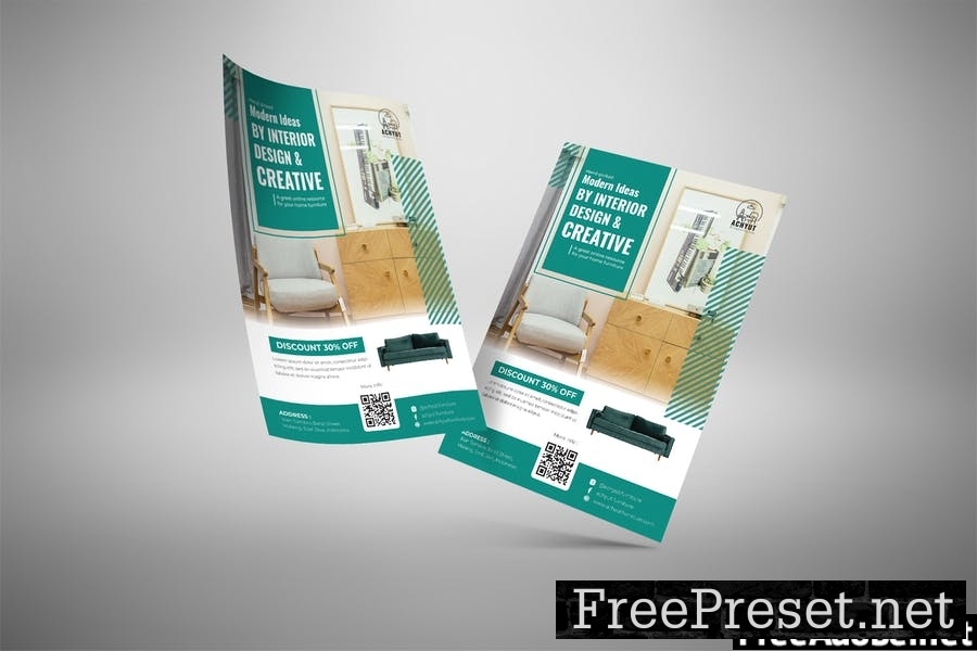 Interior Furniture Promotional Flyer