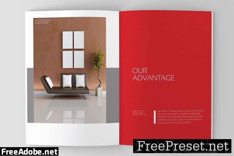 INTERIOR - Magazine Template