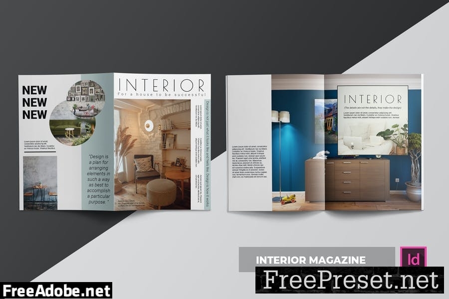 interior | magazine Template